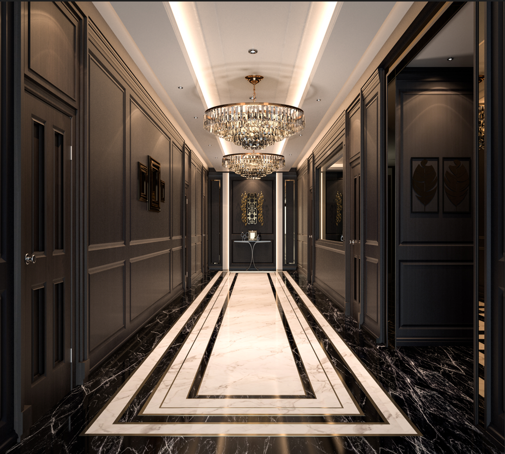 تصميم داخلي ممرات ومداخل: الأفكار والإلهام