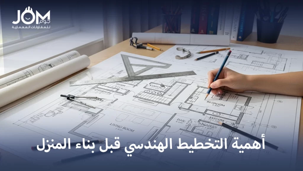 أهمية التخطيط الهندسي قبل بناء المنزل